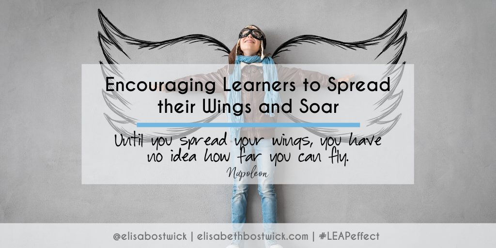 Encouraging Learners to Spread Their Wings and Soar!