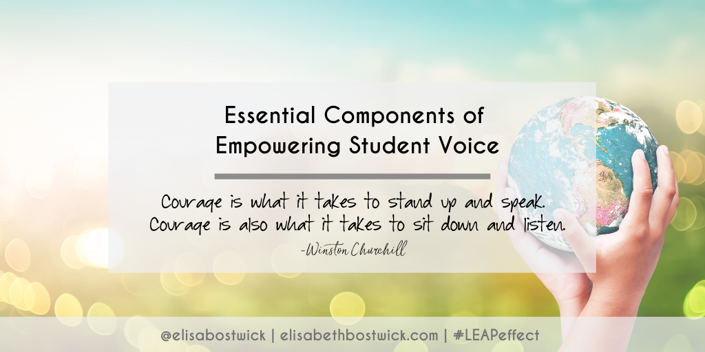 Essential Components of Empowering Student Voice