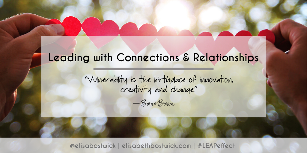 Leading With Connections & Relationships to Inspire Lifelong Learners