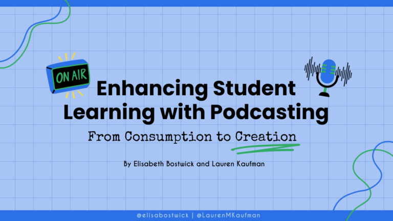 Enhancing Student Learning with Podcasting